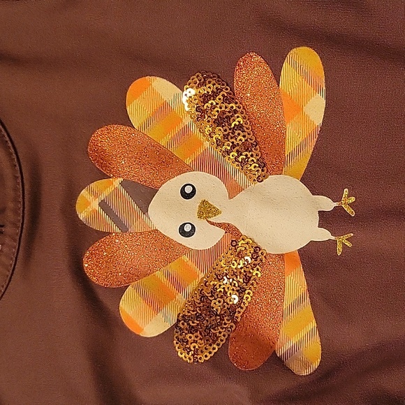 Thanksgiving turkey 18 month shirt - Picture 2 of 4
